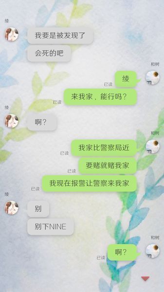 我的女友在被人追赶