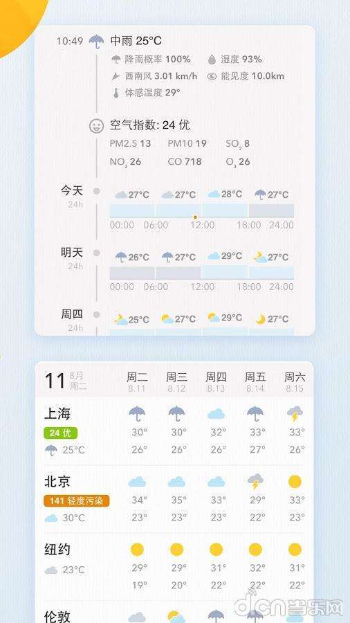 Myweather无限制版截图1