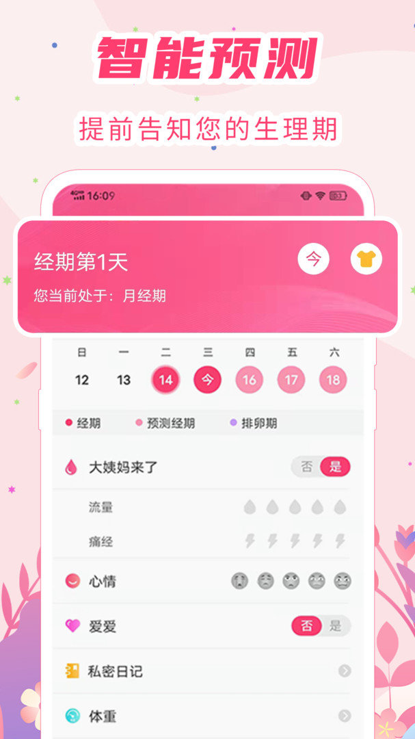 女生经期助手网页版截图2