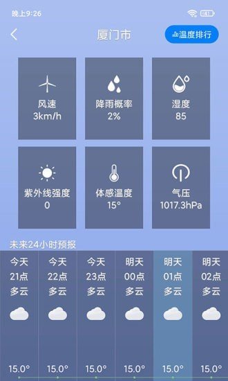 桌面天气去广告版截图4