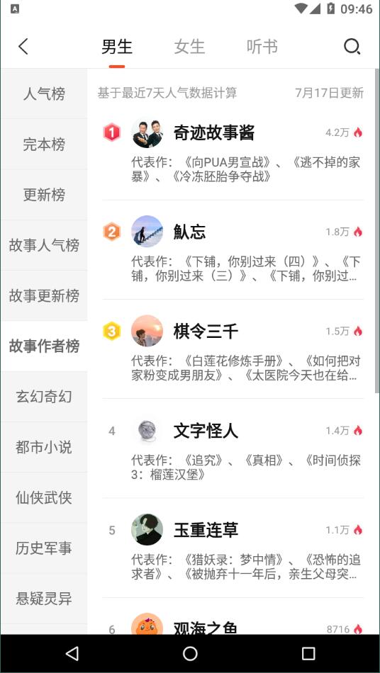 奇迹文学app无限制版截图1