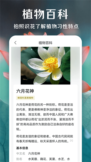 一键拍照识花汉化版截图5