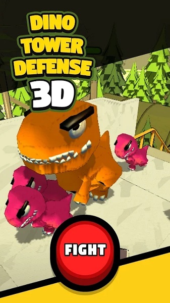 恐龙塔防御3D游戏（Dino Tower Defense 3D）