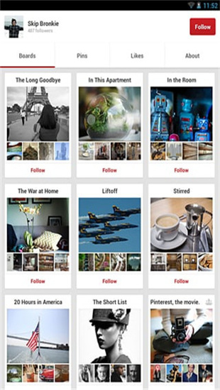 pinterest中文版截图3