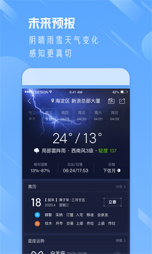 新浪天气app