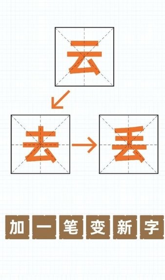 加一笔变新字九游版截图3