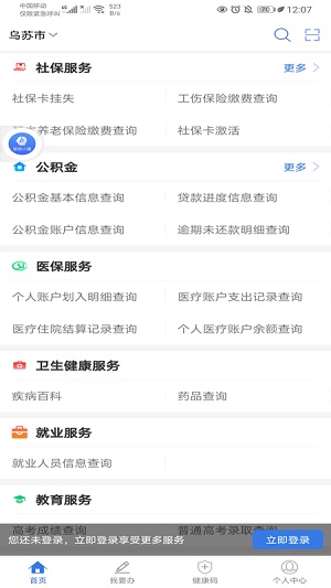 新疆政务服务正式版截图3