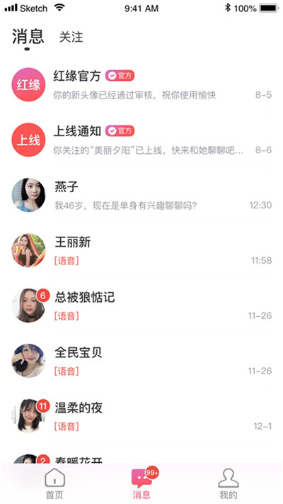 红缘相亲网正式版截图2