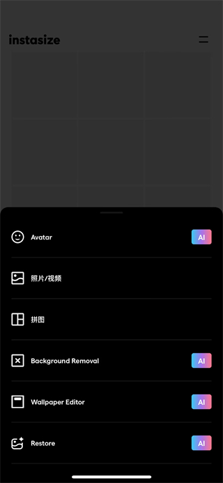 instasize官方版截图1