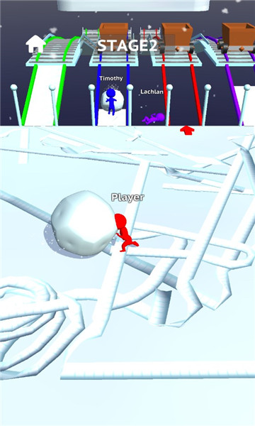 雪地赛跑最新版截图3