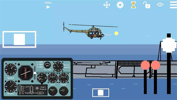 像素直升机模拟器（Pixel Helicopter Simulator）无限制版截图3