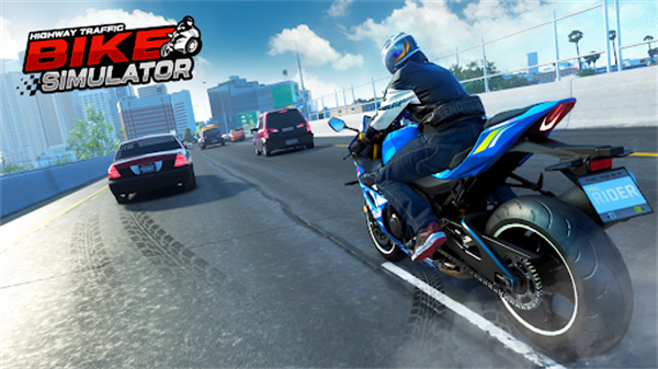 Highway Traffic Bike Simulator官方版截图2