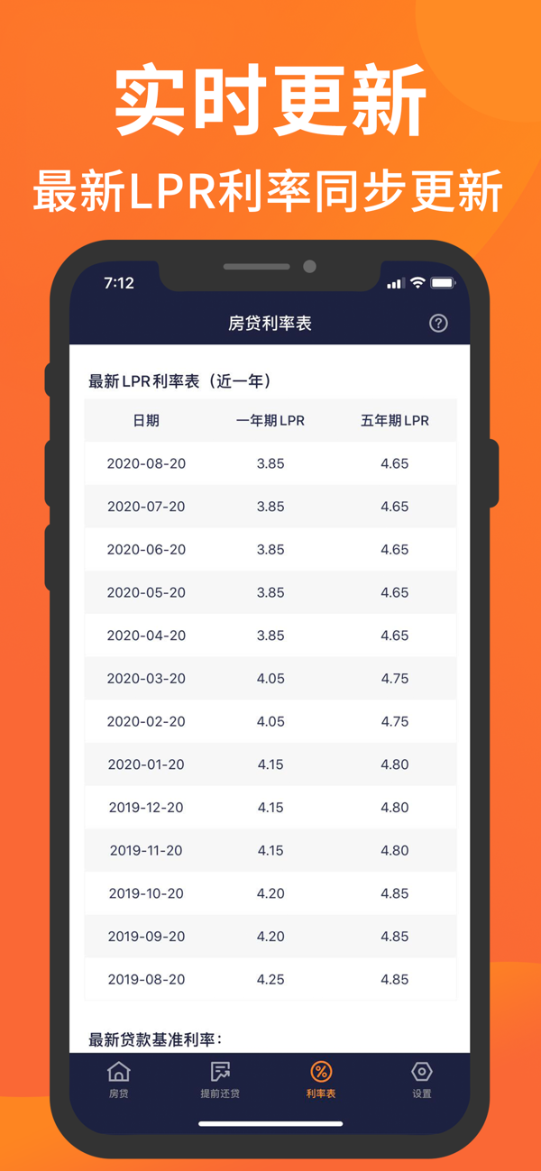 房贷计算器app精简版截图1